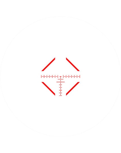 Riton X5 Tactix Scope 1-6x24 - 30mm Tube W-lever Illum Ret<