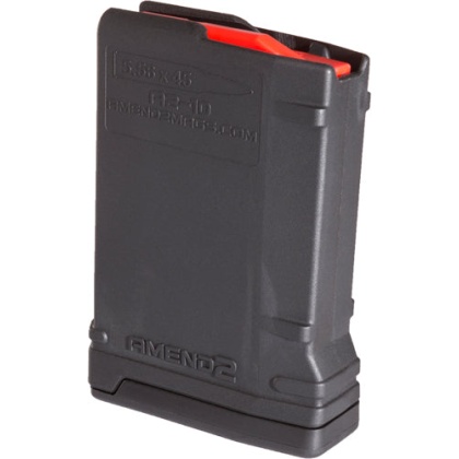 Amend2 Ar-15 Magazine 5.56x45 - 10 Rd Polymer Black