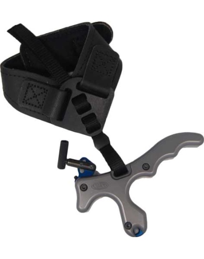 Hot Shot Archery Haze Release - 4 Finger Black W-silent Triggr