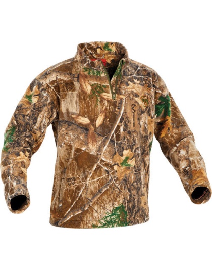 Arctic Shield Heat Echo Sherpa - Fleece 1-4 Zip Rt Edge X-large