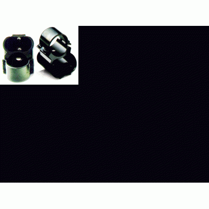 Weaver Rings See-thru Steel - Lock 1" 3-8" Dovetail Matte
