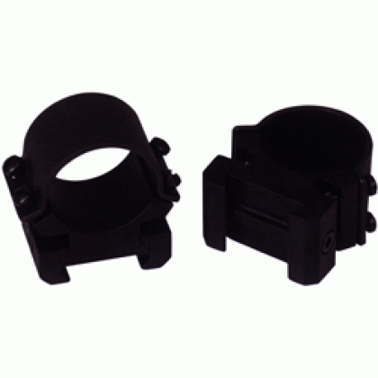 Weaver Rings Non-detach Top - Mount Sg Wind Adj 1" Med Matte