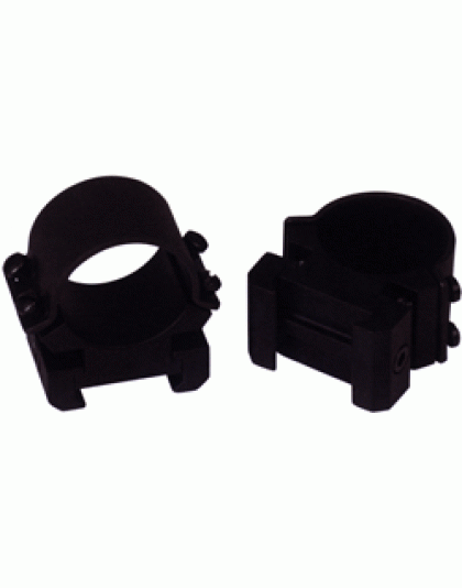 Weaver Rings Non-detach Top - Mount Sg Wind Adj 1" Med Matte