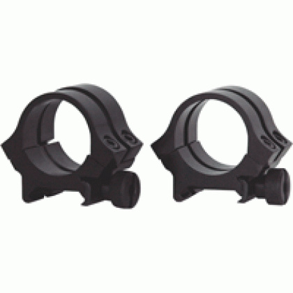 Weaver Rings Detachable Quad- - Lock 1" Medium Black .169"