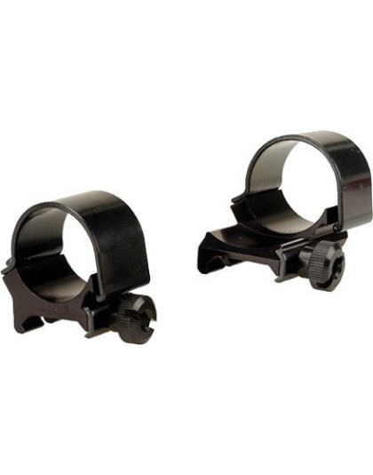 Weaver Rings Detachable Top - Mount Extension 1" Med Black