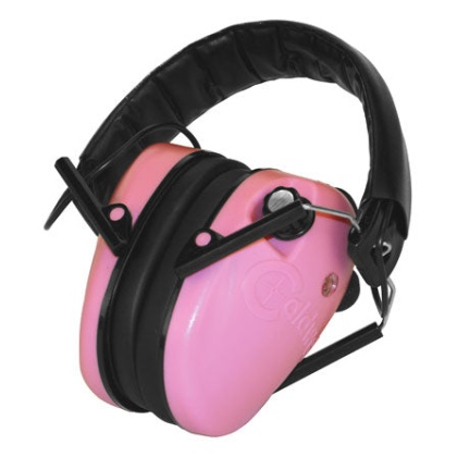 Caldwell E-max Ear Muff - Low Profile Electronic Pink