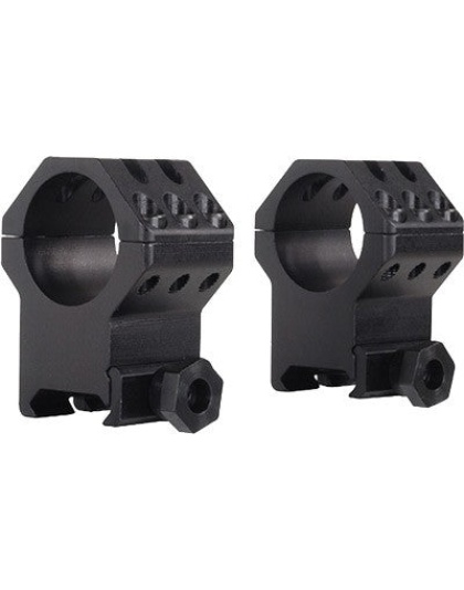 Weaver Rings 6-hole Tactical - 1" Xx-high Matte .640"