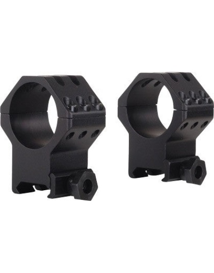 Weaver Rings 6-hole Tactical - 30mm X-high Matte .610"