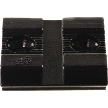 Weaver Base Top Mount #25 - Aluminim Black