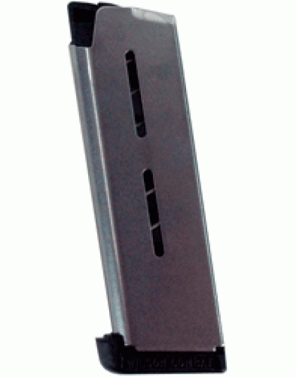 Wilson Magazine Officer .45acp - 7-rounds W-std. Pad Stainless