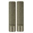 Ergo Grip Rail Cover Full Long - Textured Picatinny Od Grn 2pk